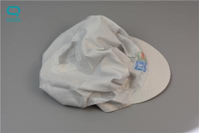 China Dust Free ESD Protective Caps , Anti Static Cap 97% Polyester 3% Conductive Fiber for sale