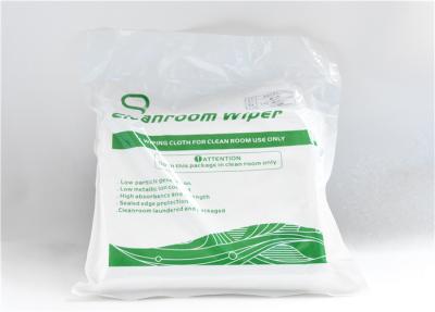 China White Color Clean Room Cleaning Lint Free Wipes For Semiconductor Industry for sale