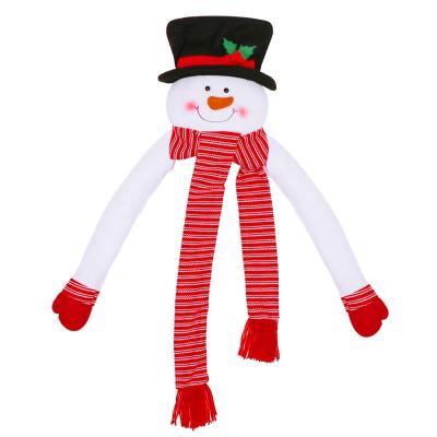 China OurWarm Design Unique Snowman Christmas Tree Stunning Decoration Christmas Tree Topper with Red Sash for Christmas Tree Decoration for sale