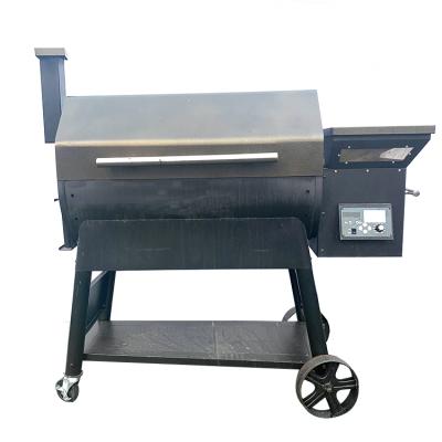 China Adjustable Height Stainless Steel Wood Pellet BBQ Grills Electric Smoker DC Electric Stove Barbecue Grill for sale