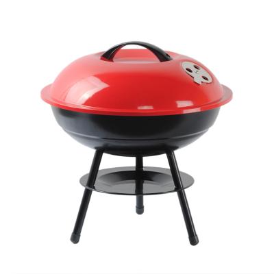 China Easily Assembled Hot Selling Amazon Charcoal Barbecue BBQ Kettle Grills for sale