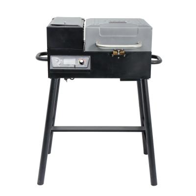 China USA Outdoor Electric Smoker Controller WIFI PID Small Desktop Wood Pellet Grill Easily Assembled for sale