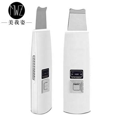 China Rechargeable DEEP CLEANSING Skin Scrubber For Face Peeling / Ultrasonic Skin Scrubber for sale