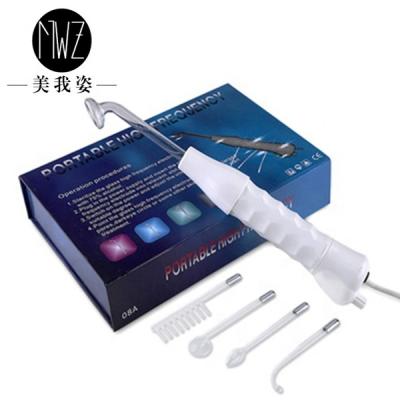 China Pigment Removal Derma Beauty High Frequency Facial Violet Ray Wand Acne Treatment Beauty Equipment for sale