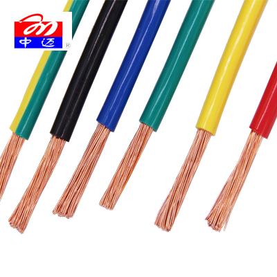 China H07V-K cores are mainly used for panels and cabinets stranding flexible wire types H07VK 1.5mm 2.5mm wire cabos eletricos electrical wires for sale