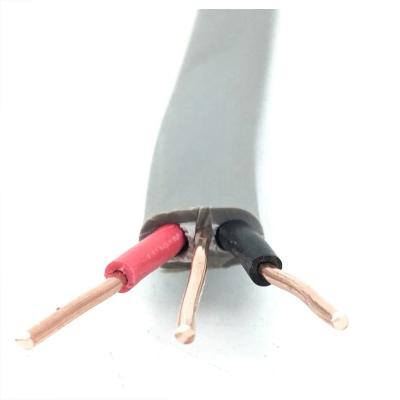 China Small Power and Lighting Application Copper Conductor PVC Insulation PVC Sheath Cable TWIN and EARTH 6242Y Twin and Earth Cable for sale