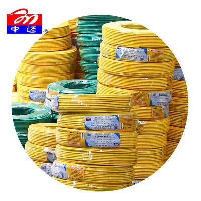 China Industrial Electrical Wire Over A.W.G. 4mm 6mm Bv/bvr/bvvb from factory 12 wire for sale for sale