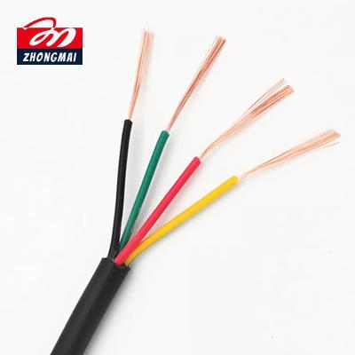 China Electrical Appliances Xlpe Copper Wire Cotton Cable Electrical Cable OEM Sizes PVC Grades Electrical Appliances RVV 300/500v 10mm, 2.5mm 3x4mm2 for sale