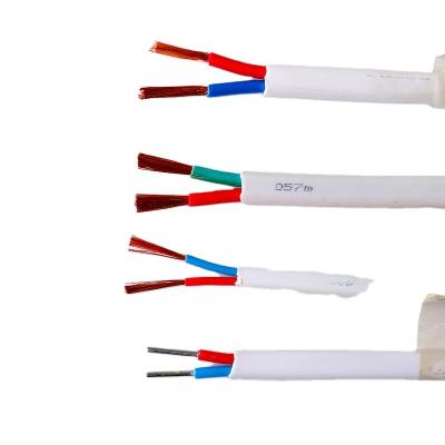 China Overhead Twin PVC Insulated Wire /2 *1.5 Mm Flexible Electrical Twin Cable for sale