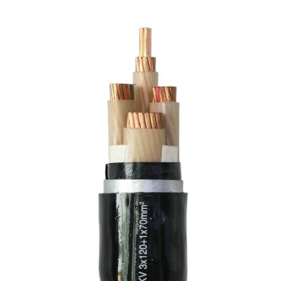 China Underground PVC Cable 3 X 1.5 2 Core 5 Core 4 Core 2.5 Square Copper Insulated Solid 6 10 16 Mm Square Copper for sale