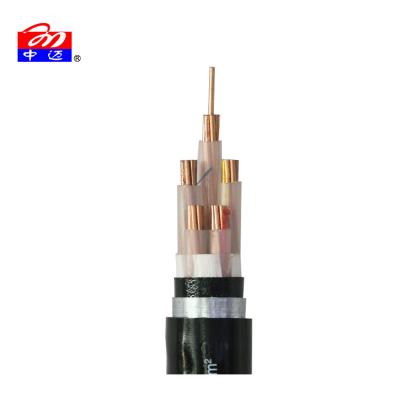 China 4x35 PVC Underground Armored Fire Resistant Insulation Electrical Cable Copper Power Cables for sale