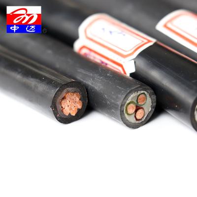 China 1kv MV Three Conductor SWA Power Cable Core 300square Mm Copper Core Xlpe PVC Insulation Cable Zhongmai Underground Aluminum Wire 0.6/1KV for sale