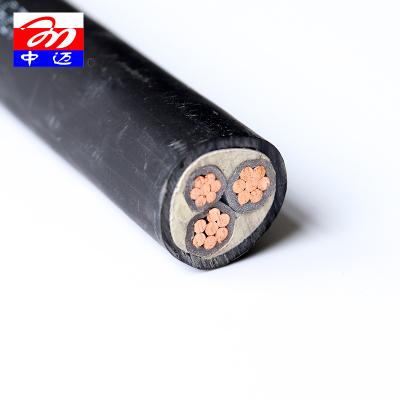 China Underground High Voltage Electrical Cables Used Armored Cable Wire Shielded Electrical Cable 2 x 35 sqmm for sale