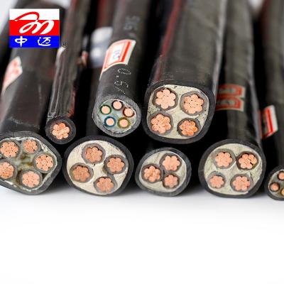 China Flame Retardant Zhongmai Power Cable Wire LOW Voltage Underground Copper Price High Purity Copper LOW Voltage Copper /machine 4 Core Xlpe PVC PVC 0.6/1KV YJV Roll for sale