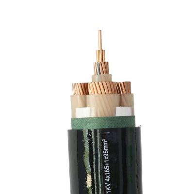 China 0.6kv 1kv Xlpe Underground Power Cable Price 5 Core High Quality Power Cable For European Market for sale