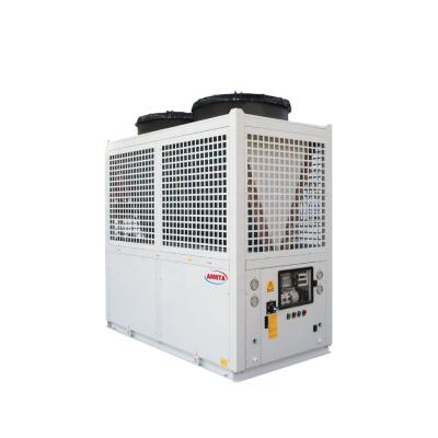 China Hotels Cooling Air To Water Water Chiller With Electrophoretic Heat Exchanger Used For Saline Environment for sale