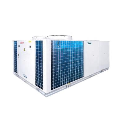 China Office Building / Retail / Restaurant / Shopping Mall / Warehouse / Factory Rooftop Packaged Unit with Gas Burner Air Cooled Chiller Used for Computer Room for sale