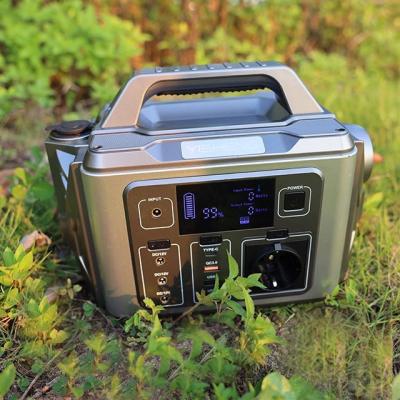 China Type C Customized Lithium Lifepo4 300 Watt Solar Portable Generator Power Bank 300w 500w 1000w 2200w 3600w Station for sale