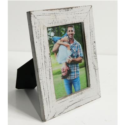 China OEM Shabby Chic Multifunctional Floating White Wood Service BSCI 10pcs T/T Picture Frame Three Kings Vintage Rectangle Table and Wall Picture Frame for sale