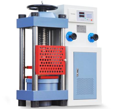 China 1000KN 2000kN Digital Hydraulic Concrete Compression Testing Machine for sale