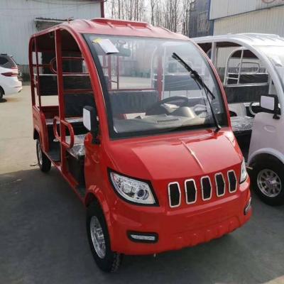 China 2020 new release freestyle four wheels open electric rickshaw for passengers en venta