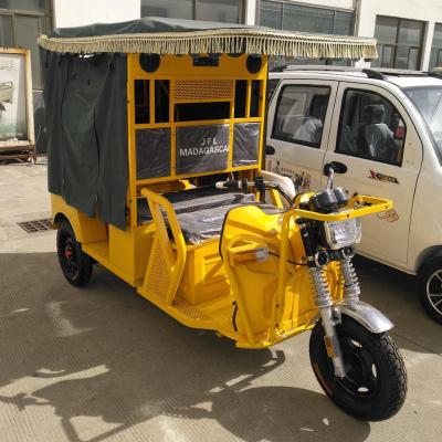 China Three Wheel Passenger Auto Rickshaw 25km/H Max Speed 43mm With Outer Spring for sale