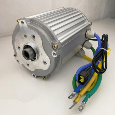 China 48V Spare Parts BLDC Motor DC Brushless Three Phase For Electric Vehicle Te koop