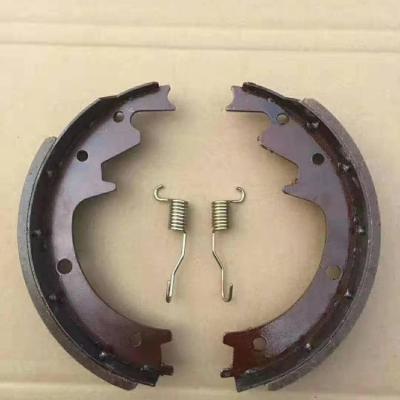 China Tvs Bajaj Brake Shoe Electric Vehicles Spare Parts Casting Iron 205 Size for sale