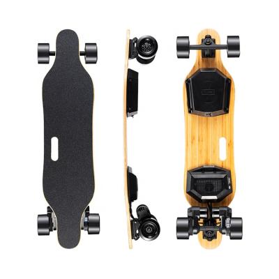 China Factory Wholesale Professional Easy Use Mini 4 Wheel Off Road Skateboard Adult Kids Skateboard Electric Longboard for sale