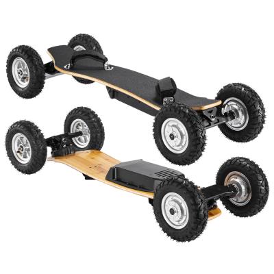 China Professional 4wd drive super high speed powerful demountable battery motor electric skater skateboard for mountaineering for sale