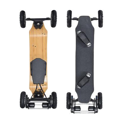 China High Performance Off-Road Board Youth Remote Control Electric Skateboard 10Ah 40KM/h Skateboard - Black for sale