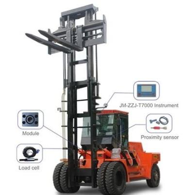 China electronic hydraulic forklift scale with HBM JM-ZZJ-T7000 load cell for sale