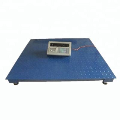 China With Printer 300kg 500kg 0.6*0.6m Platform Scale Livestock Waterproof 1*1m Platform Scale for sale