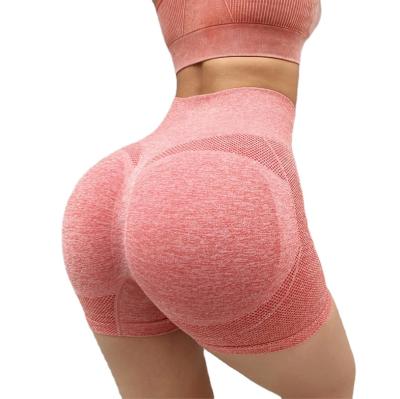 China High Waist Tummy Fitness Shorts Hip Breathable Fishing Tight Sports Shorts for sale