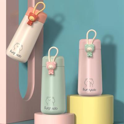 China Viable Colored Vacuum Flask 18/8 Stainless Steel Thermos Water Bottle For Kids for sale