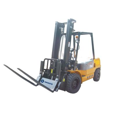 China Flexible Forklift Operation Forklift Attachments Tilting Articulated Fork Montacarga for sale