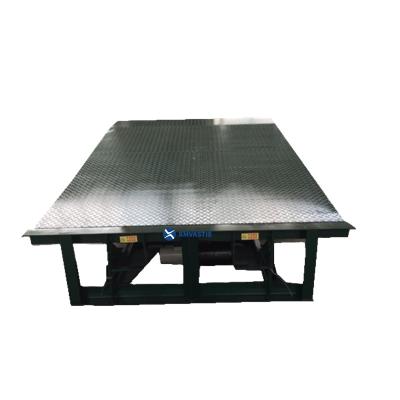 China Warehouse Truck Loading Dock Ramp Safety Easy Operation Hydraulic Cylinder Dock Leveler Heavy Duty Price for sale