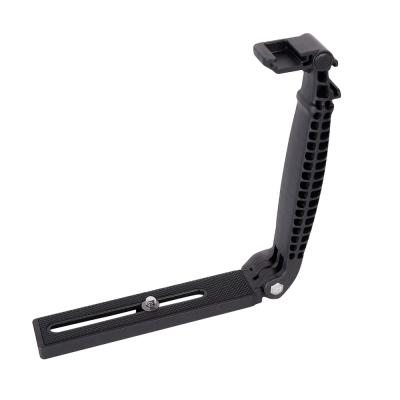 China Portable Folding L Type Bracket, Support Handheld Camera Slamoe Shooting Bracket For Mobile Phone Camera for sale