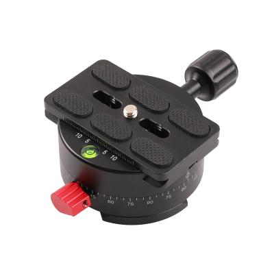 China High Quality Portable Flexible SLAMOE KU360 Mini Ball Head Padel Balls Adapter with Quick Release Plate for DSLR Camera for sale