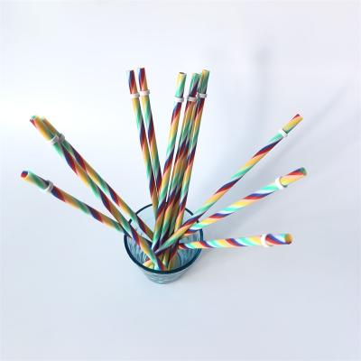 China Colorful Hot Sale BPA Free Colored Plastic Straws For Cold Drinking for sale