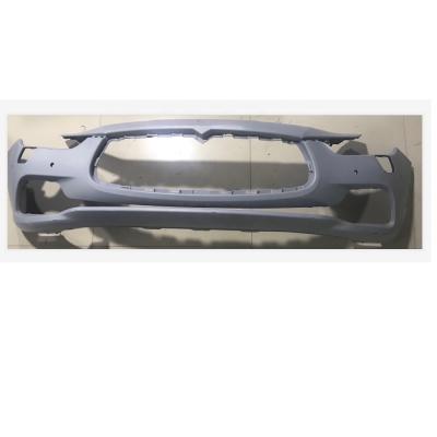 China Front Bumper With Radar Hole of ABS Rossete 673001803 water jet for MASERATI Ghibli for sale