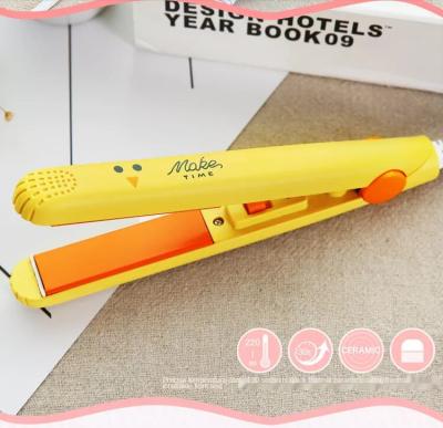 China Small Iron Household Multifunctional Mini Hair Straightener With Double Roll Function for sale