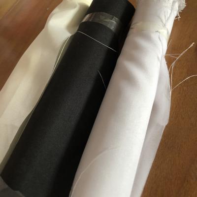 China Shrink-Resistant Polyester 100 Color Fabric Good Quality Pure Solid Color Soft Fabric With Roll Packing for sale