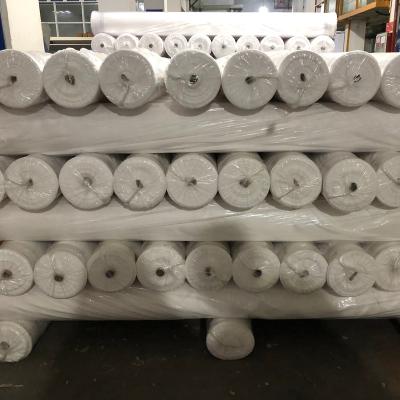 China 100% Polyester Anti-Static Pongee White Color Fabric In A Rolls for sale