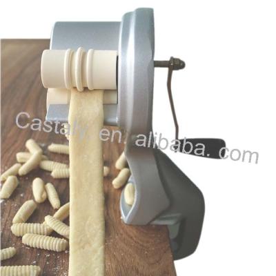 China Screw Clamp Wholesale Manual Food Prep Gnocchi Aluminum Sea Shell Pasta Making Machine for sale