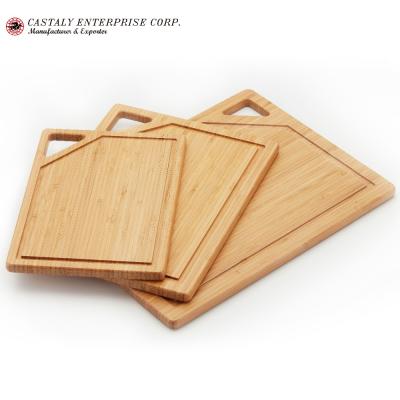 China Household Items Food Grade Disposable Natural Wooden Bamboo Cheese Board Set Of 3 Kitchen Cutting Board for sale