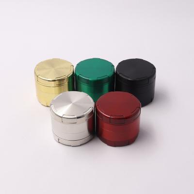 China 4 Pieces Zinc Alloy 50 Mm 2 Inch Zinc Alloy Grinder Smoking Attachment for sale