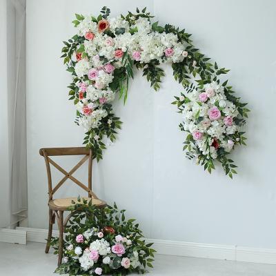 China Handmade artificial flower artificial flower decoration background venue venue layout for sale