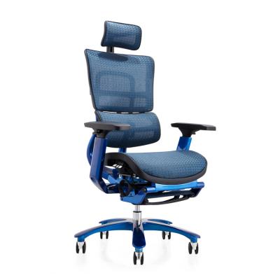 China Convertible Modern Office Manager Furniture Conference Table Chairs High Back Mesh Executive Chair for sale