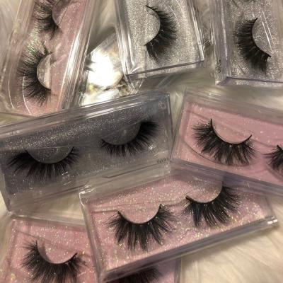 China New Arrival Strip 15-20mm 3D Natural Mink Lashes Wholesale Price Soft Mink Eyelashes for sale